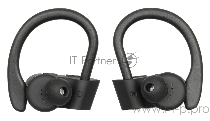 Гарнитура вкладыши Digma TWS-06 черный беспроводные bluetooth (крепление за ухом)