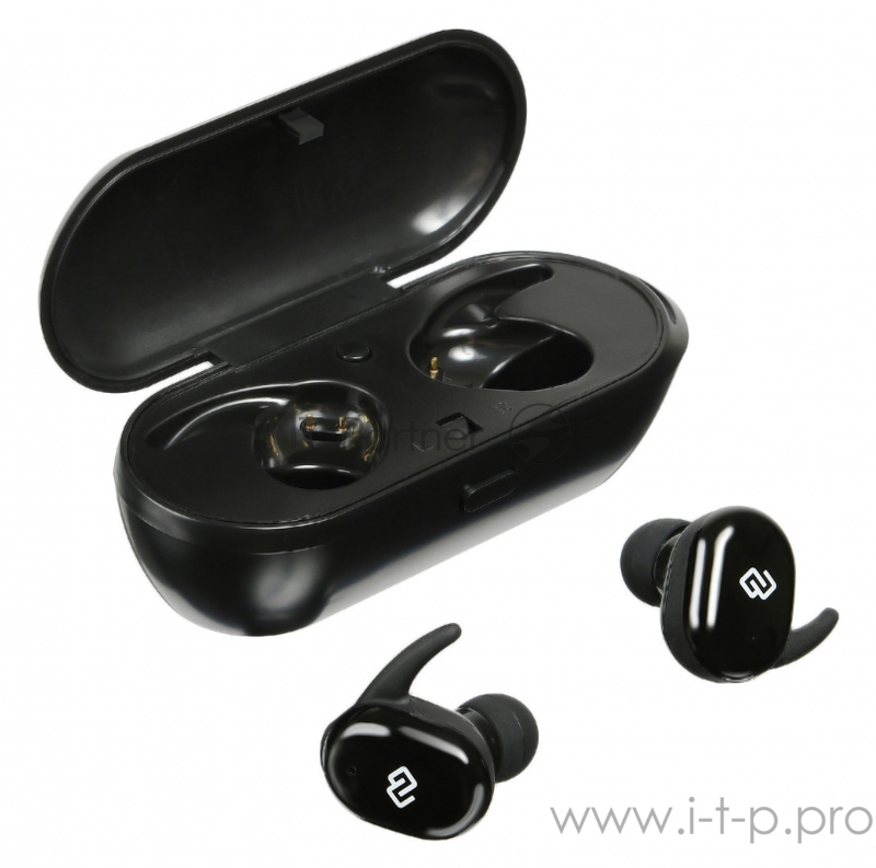 Гарнитура вкладыши Digma TWS-05 Touch черный беспроводные bluetooth (в ушной раковине)
