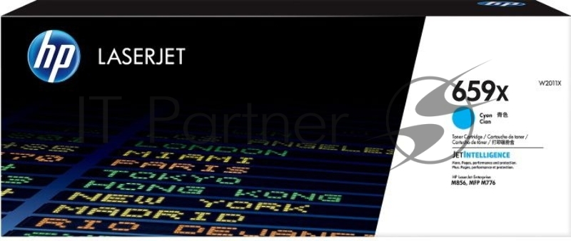 Тонер-картридж HP 659X High Yield Cyan Original LaserJet Toner Cartridge