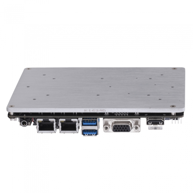 GA-SBCAP3940, Intel® Atom® x5 (1.6 GHz), 1xDDR3-1866 SO-DIMM, D-SUB+HDMI+LVDS, 2xMiniPCIex1, 2xSATA3, 1xMSATA, 2 Ch Audio, 2xGLan, (0+4)xUSB2.0, (2+0)xUSB3.1, SBC, RTL {10}