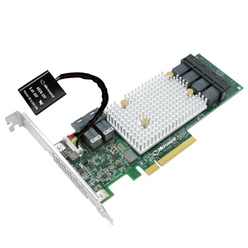 Adaptec SmartRAID 3154-24i (2294700-R) PCI Express 3.0 x8, SAS-3 12 Гб/с, 4GB, 6хSFF8643 internal