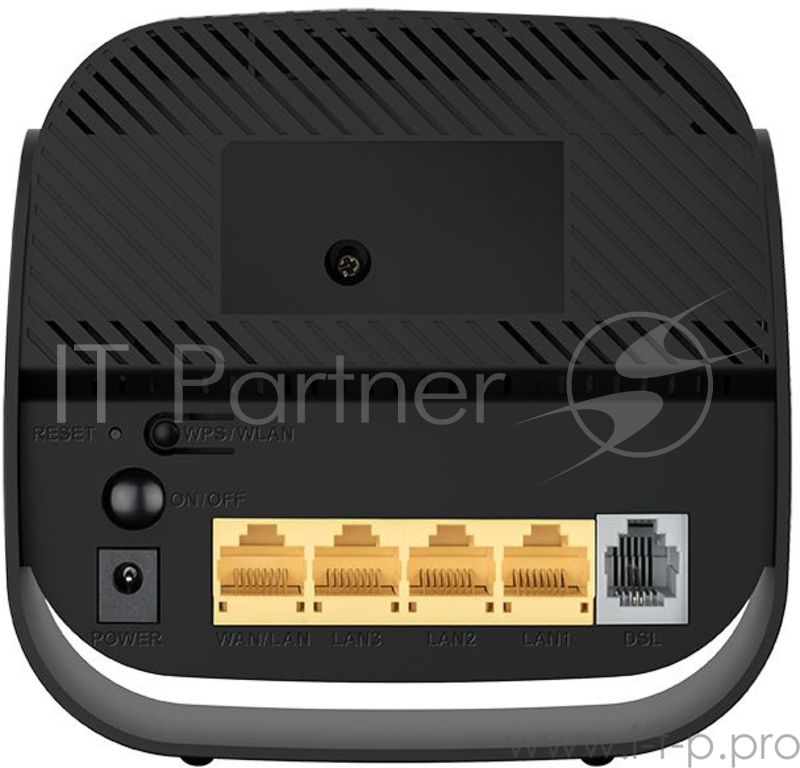 Роутер беспроводной D-Link DSL-2740U/R1A ADSL черный