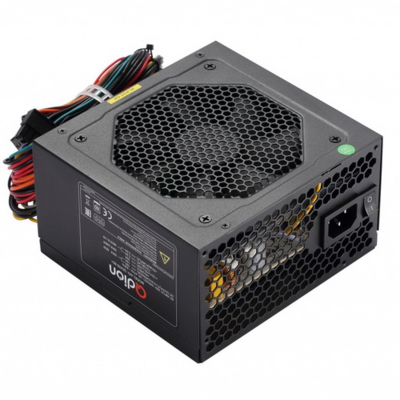 Блок питания 450Вт Power Supply FSP QDION ATX 450W, 120mm, 3xSATA, 1xPCI-E(6+2), APFC, 80+