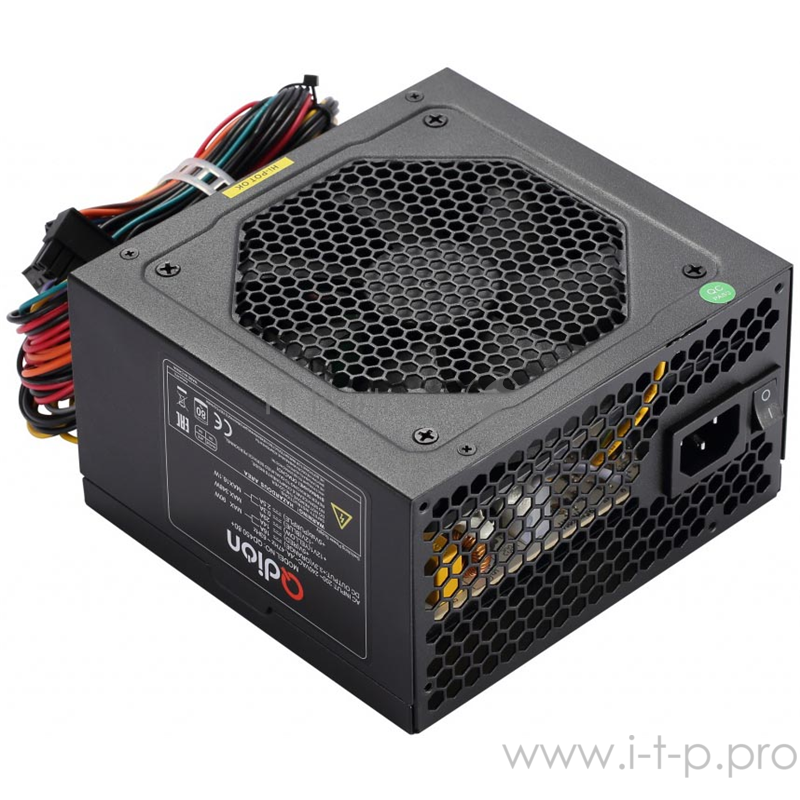 Блок питания 450Вт Power Supply FSP QDION ATX 450W, 120mm, 3xSATA, 1xPCI-E(6+2), APFC, 80+