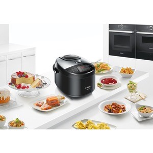 Мультиварка Bosch MUC24B64RU 5л 940Вт черный/серебристый