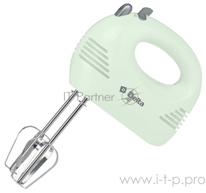 ДУБЛЬ Миксер DELTA DL-5063 зеленый с серым
