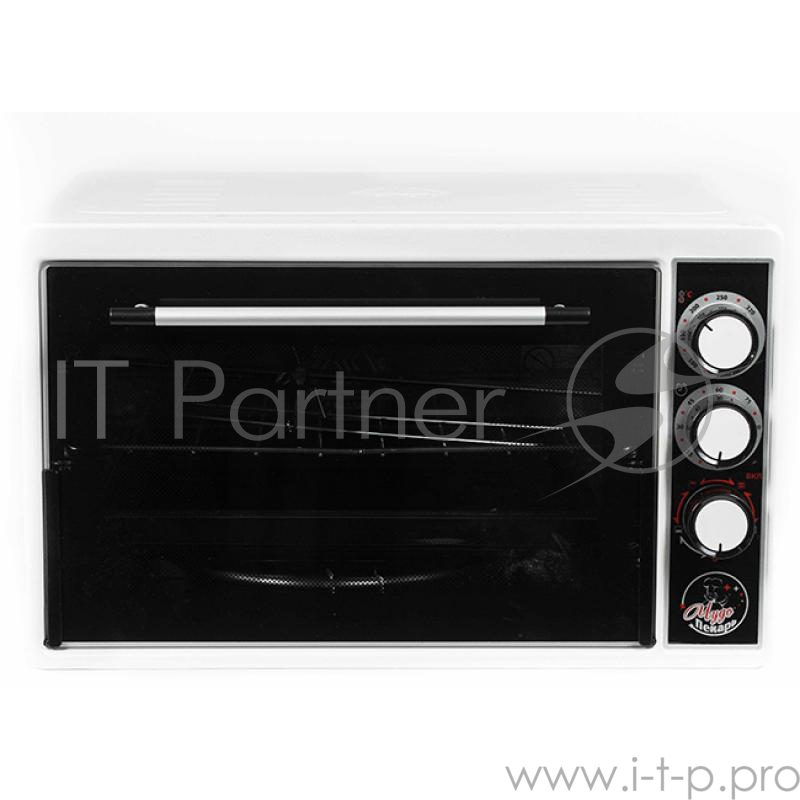 Жарочный шкаф ЧУДО ПЕКАРЬ ЭДБ-0123 (белая, 39 л, терморегулятор, таймер, новый прочный корпус, толстый нержавеющий ТЭН повышенной мощности)