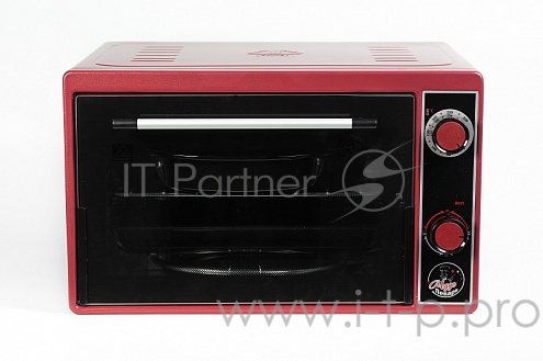 Жарочный шкаф ЧУДО ПЕКАРЬ ЭДБ-0122 (красная, 39 л, терморегулятор, новый прочный корпус, толстый нержавеющий ТЭН повышенной мощности)