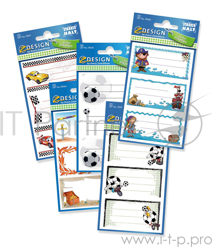 Этикетки Avery Zweckform Z-design 59201/59244/59245/59290/59682 16.5x11.5/70г/м2/5л./белый самоклей. универсальная