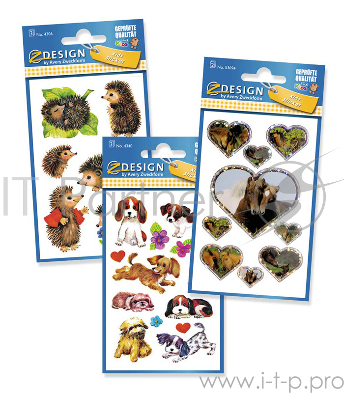 Этикетки Avery Zweckform Z-design 4306/4340/53694 16.5x11.5/70г/м2/3л./белый самоклей. универсальная