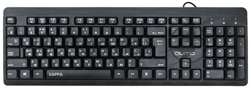 Клавиатура Qumo Kappa K17, проводная,104 + Fn
