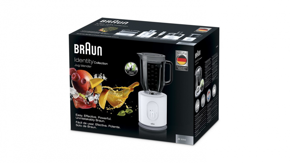 Блендер стационарный Braun JB5050 белый