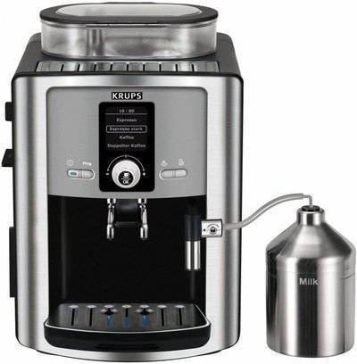 Кофемашина Krups EA8050PE 1450Вт серебристый