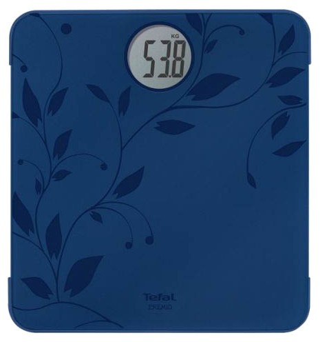 Весы напольные электронные Tefal PP1212VO макс.160кг синий/рисунок