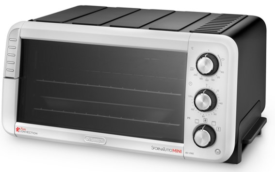Электропечь Delonghi EO 12562 12.5л. 1400Вт белый/черный