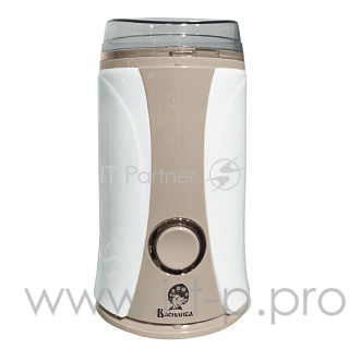 Кофемолка ВАСИЛИСА К1-160 белый с бежевым: 160 Вт,вместимость 65 г,нож нерж.сталь (РОССИЯ) (24)