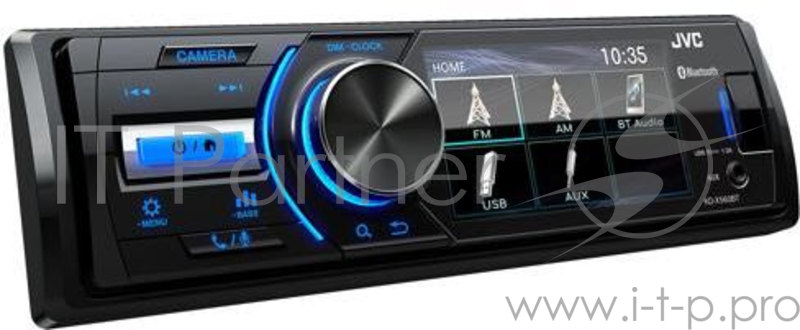 Автомагнитола JVC KD-X560BT 1DIN 4x45Вт