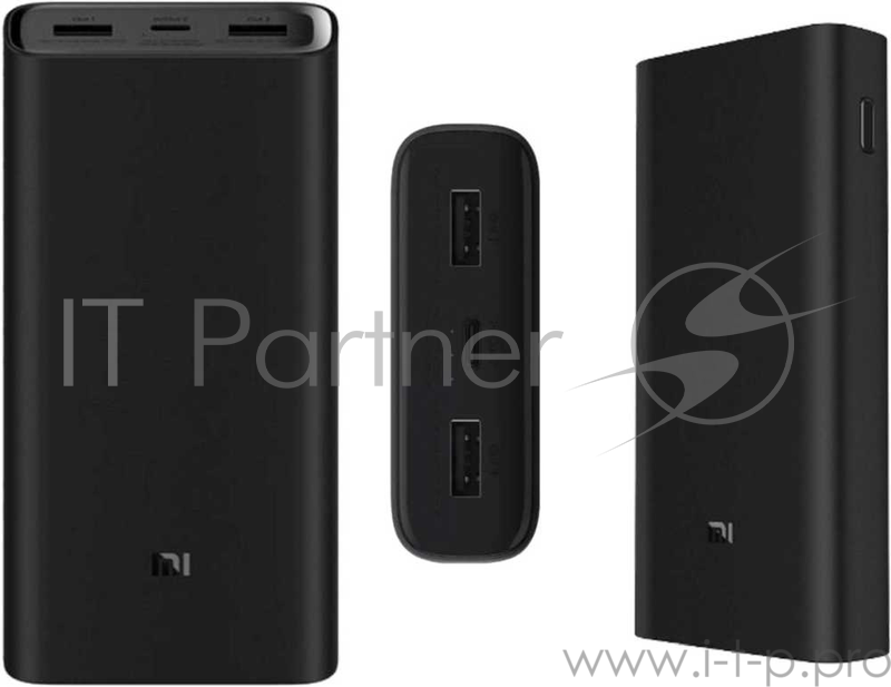 Внешний аккумулятор Xiaomi Mi Power Bank Pro 3 Black (20000mAh) (VXN4254GL)