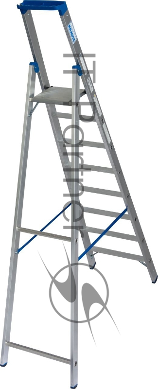 Krause Свободностоящая стремянка, 8 ступенек 124555
