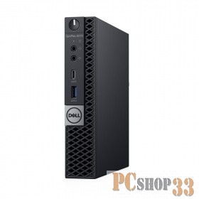 Неттоп Dell OptiPlex 5070 Dell Optiplex 5070 MFF Intel Core i5 9500T(2.2Ghz)/8192MB/SSD 256GB/noDVD/UHD 630/BT/WiFi/war 3y/black/Linux + TPM, RS-232