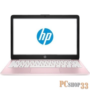 Ноутбук 11.6 HD HP Stream 11-aj0002ur pink (Cel N4000/4Gb/64Gb SSD/noDVD/VGA int/W10) (8PJ70EA)