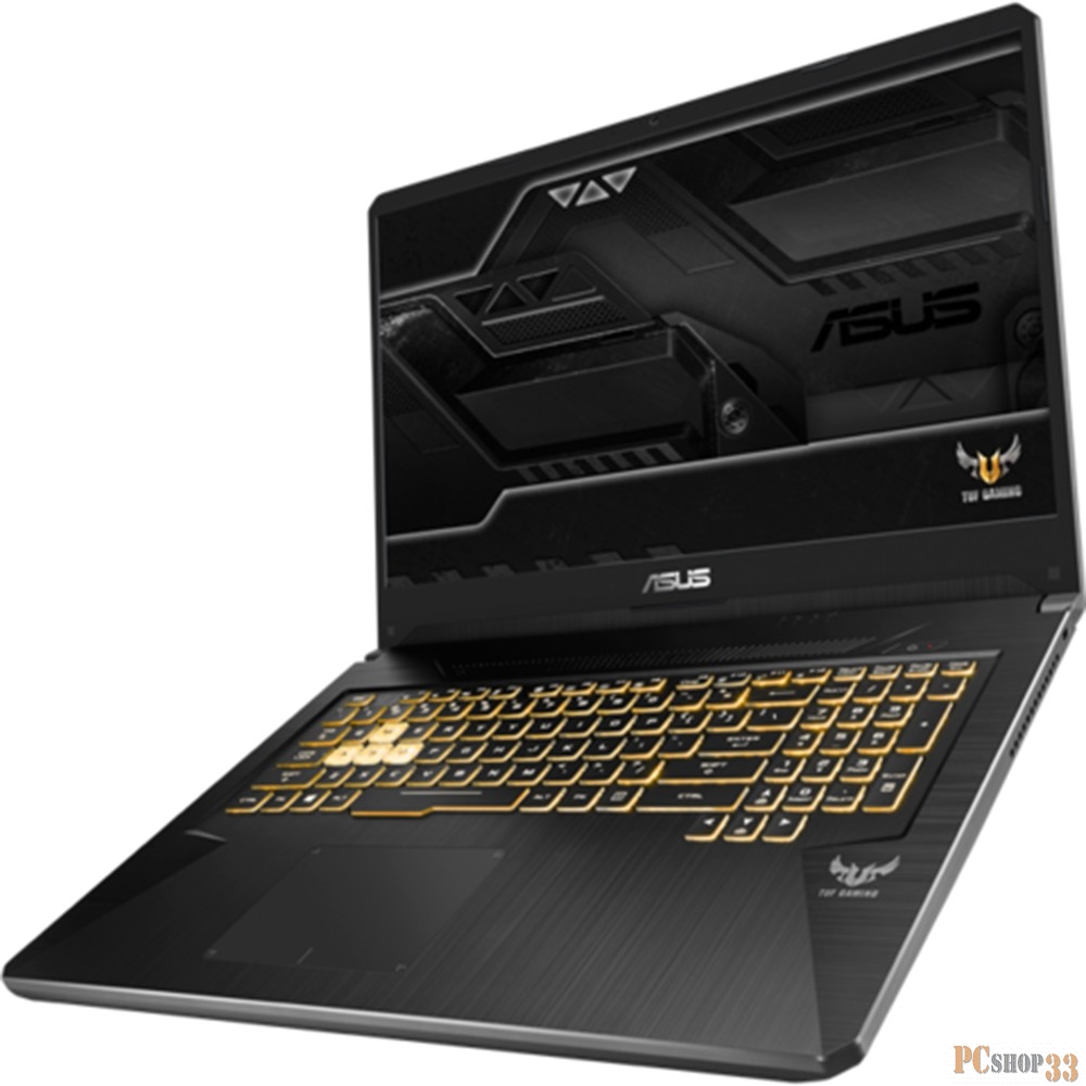 Ноутбук 17.3 IPS FHD Asus ROG FX705DU-H7111T black (AMD Ryzen 7 3750H/8Gb/1Tb/256GB SSD/1660Ti 6Gb/W10) (90NR0281-M03330)