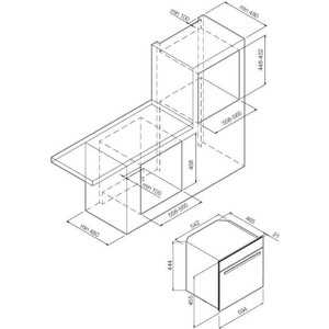 Встраиваемая микроволновая печь Graude MWG 45.0 SG