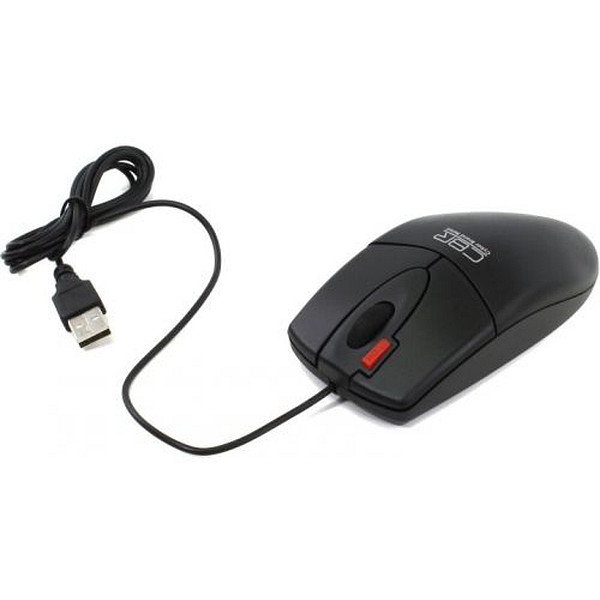 Мышь проводная CBR CM-373, кнопка двойной клик, 1200 dpi, USB