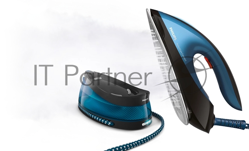 Паровая станция PHILIPS GC7833/80, синий / черный