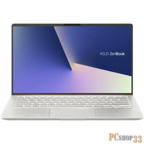 Ноутбук 14 IPS FHD Asus UX433FLC-A5366R silver (Core i7-10510U/16Gb/1TB SSD/MX250 2Gb/NumberPad/W10 Pro) (90NB0MP6-M07410)
