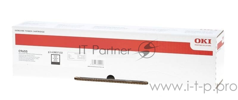 Тонер-картридж Oki C9655 22.5K (black)