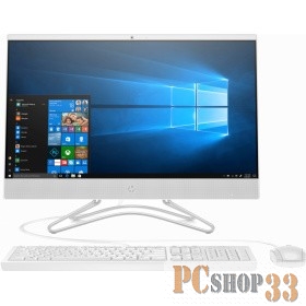 Моноблок HP 24-f0187ur NT 23,8 (1920x1080) Intel Core i3-9100T, 4GB DDR4-2400 SODIMM (1x4GB), 1TB, Intel HD Graphics 630, noDVD, USB kbd&mouse, Privacy VGA webcam, Snow White, Win10, 1Y Wty