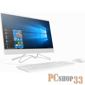 Моноблок HP 24-f0187ur NT 23,8 (1920x1080) Intel Core i3-9100T, 4GB DDR4-2400 SODIMM (1x4GB), 1TB, Intel HD Graphics 630, noDVD, USB kbd&mouse, Privacy VGA webcam, Snow White, Win10, 1Y Wty