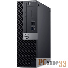 Неттоп Dell Optiplex 5070 SFF Core i5-9500 (3,0GHz) 8GB (1x8GB) DDR4 256GB SSD Intel UHD 630 TPM Linux 3 years NBD