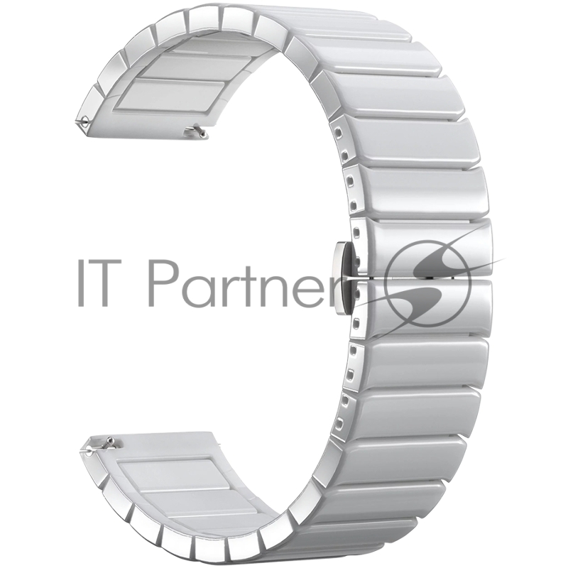 Универсальный керамический ремешок для часов Lyambda Libertas 22 mm White DSG-09-03T-22-WH White