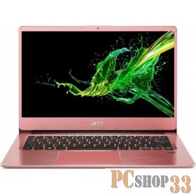 Ультрабук Acer Swift 3 SF314-58G-738H Core i7 10510U/8Gb/SSD512Gb/nVidia GeForce MX250 2Gb/14/IPS/FHD (1920x1080)/Windows 10/pink/WiFi/BT/Cam