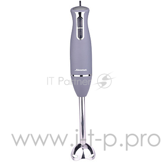 Блендер АКСИНЬЯ КС-315 серый: 850 ВТ, 2 СКОРОСТИ, насадка и нож из нерж. стали, (Россия)(12)