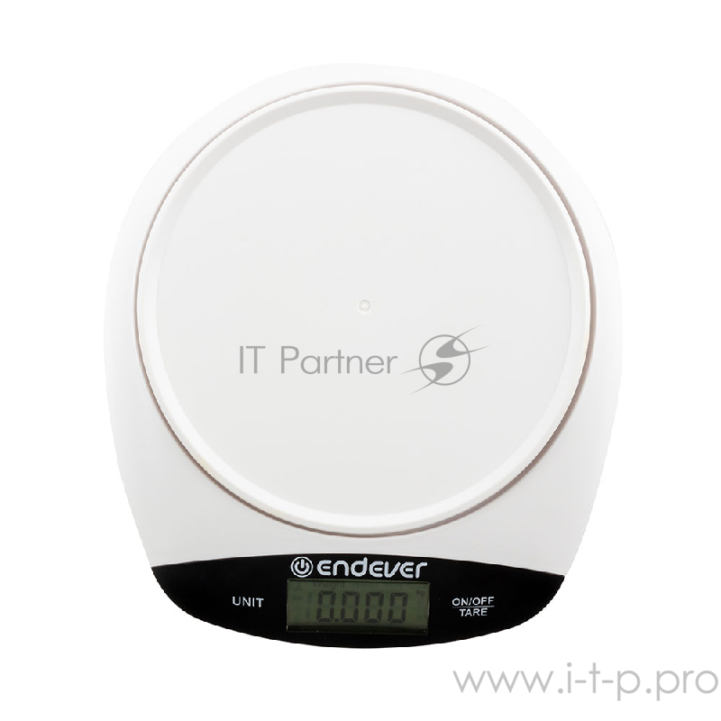 533-Chief Электронные кухонные весы Endever Вес от 2г- до 5 кг, Цена деления - 1 г, сенсорное управл