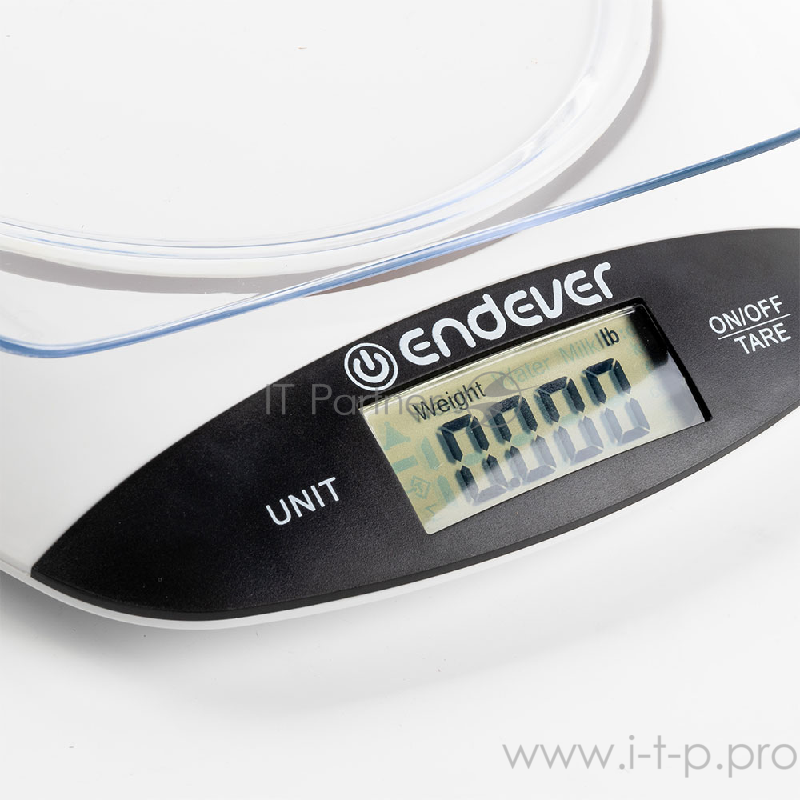 533-Chief Электронные кухонные весы Endever Вес от 2г- до 5 кг, Цена деления - 1 г, сенсорное управл