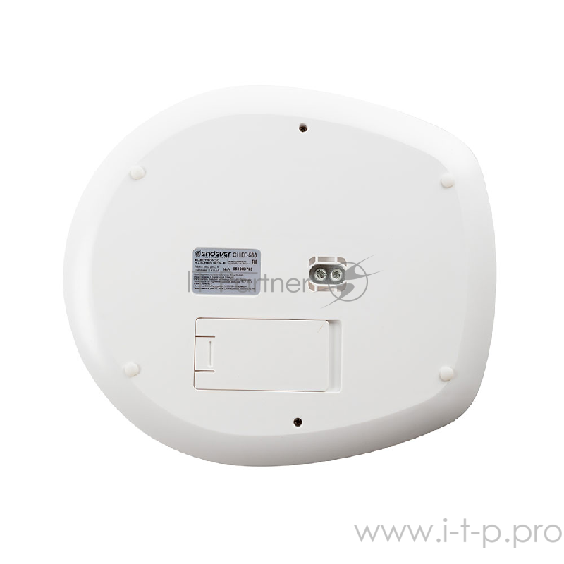 533-Chief Электронные кухонные весы Endever Вес от 2г- до 5 кг, Цена деления - 1 г, сенсорное управл