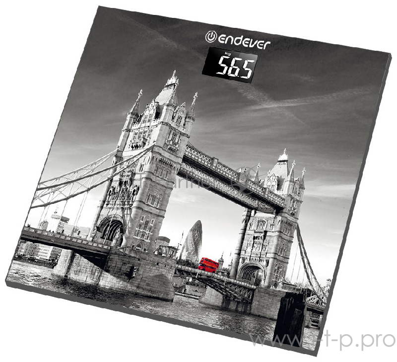 Весы напольные Endever Skyline FS-541 (150кг, стекло, Лондон)