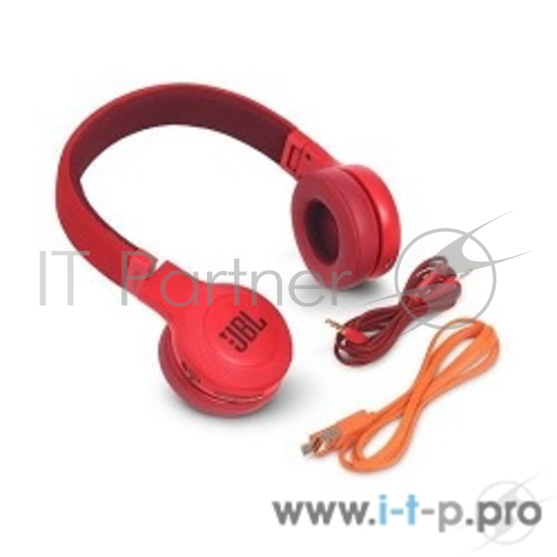 Наушники беспроводные JBL E45BT, 32 Ом, красные