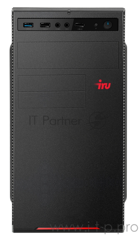ПК IRU Home 315 MT i5 9400F (2.9)/16Gb/1Tb 7.2k/SSD120Gb/GTX1050Ti 4Gb/Windows 10 Home Single Language 64/GbitEth/400W/черный