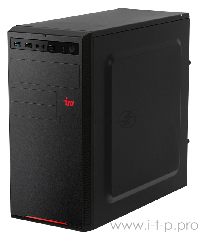ПК IRU Home 315 MT i5 9400F (2.9)/16Gb/1Tb 7.2k/SSD120Gb/GTX1050Ti 4Gb/Windows 10 Home Single Language 64/GbitEth/400W/черный