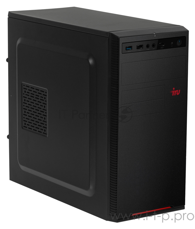 ПК IRU Home 315 MT i5 9400F (2.9)/16Gb/1Tb 7.2k/SSD120Gb/GTX1050Ti 4Gb/Windows 10 Home Single Language 64/GbitEth/400W/черный