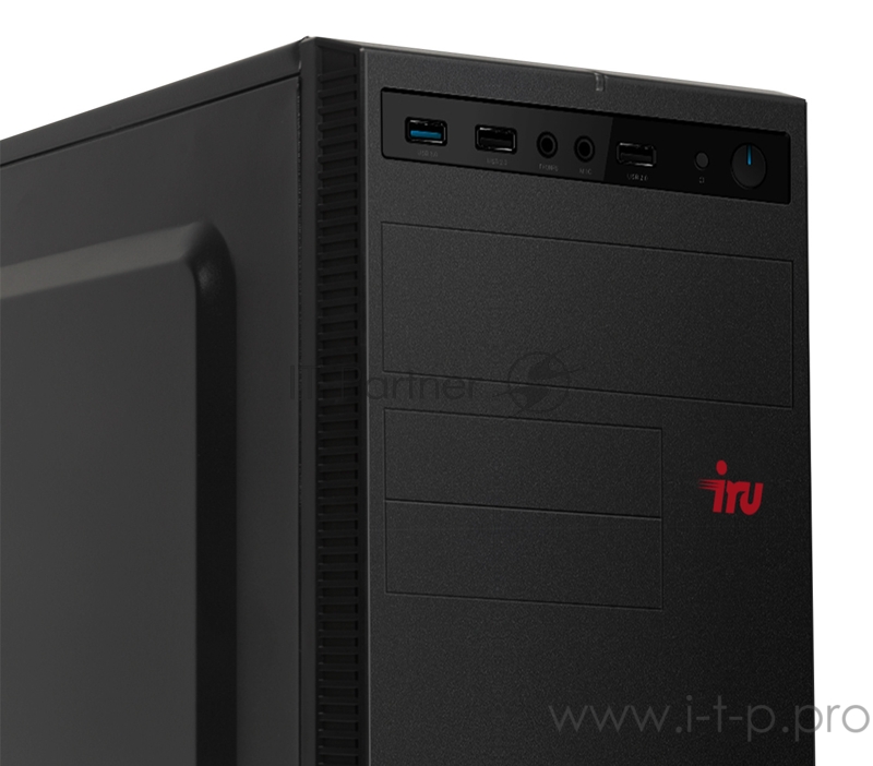 ПК IRU Home 315 MT i5 9400F (2.9)/16Gb/1Tb 7.2k/SSD120Gb/GTX1050Ti 4Gb/Windows 10 Home Single Language 64/GbitEth/400W/черный