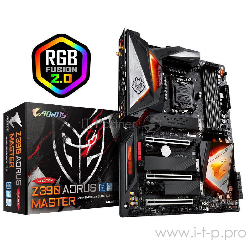 Материнская плата Z390 S1151 ATX Z390 AORUS MASTER G2 GIGABYTE