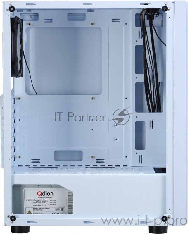 Корпус Formula CL-3302W RGB белый без БП ATX 2xUSB2.0 1xUSB3.0 audio bott PSU