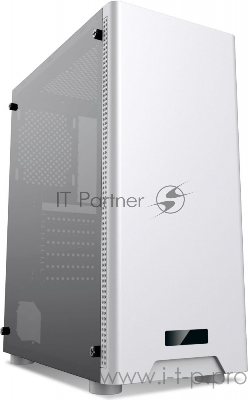 Корпус Formula CL-3301W TG белый без БП ATX 1x120mm 2xUSB2.0 1xUSB3.0 audio bott PSU