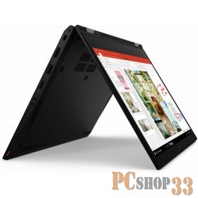 Ноутбук Lenovo ThinkPad L13 Yoga 13.3FHD_IPS_GL_300N_MT/ CORE_I5-10210U_1.6G_4C_MB/ 16GB(8X16GX16)_DDR4_2666/ 512GB_SSD_M.2_2280_NVME_TLC_OP/ / INTEGRATED_GRAPHICS/ NONE,IR&HD_CAMERA_W/MIC/ KYB_RUS/ pen/ W10_PRO/ BLACK